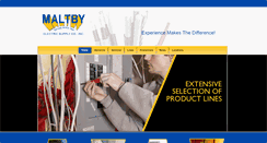 Desktop Screenshot of maltbyelecsf.com